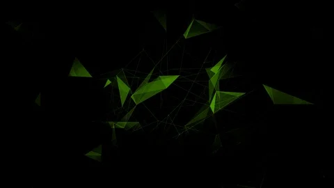 Abstract blurry triangles motion background Stock Footage 120095409