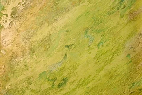 Abstract Blurry yellow with green nature background Stock Photos