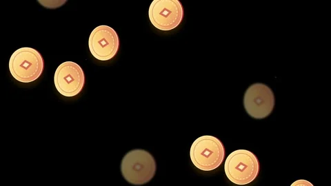Abstract Bn (10) Glowing Particles Background Video stock 335032327