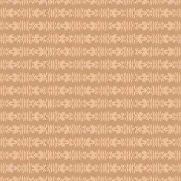 Abstract boho beige stripe seamless vector pattern Stock Illustration