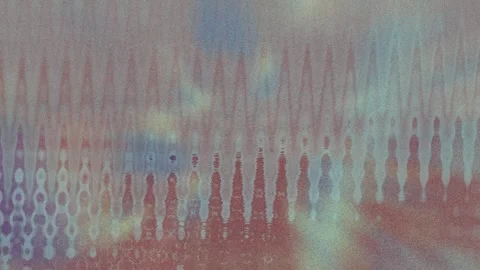 Abstract Boho Grunge Design Stock Footage 296984198