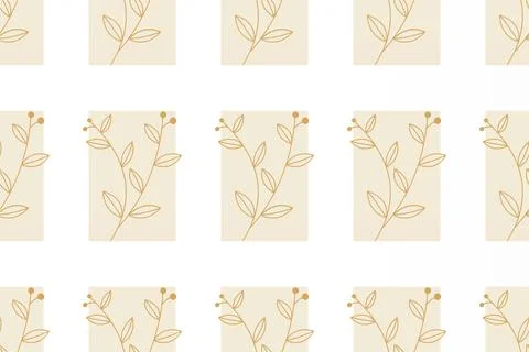 Abstract boho seamless pattern background Stock Illustration