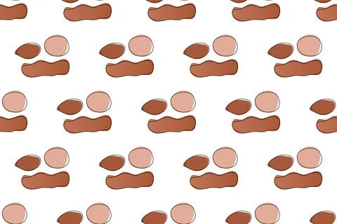 Abstract boho seamless pattern background illustration 스톡 일러스트