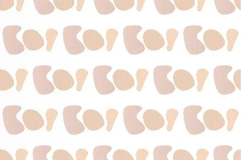 Abstract boho seamless pattern background illustration Illustrazione stock