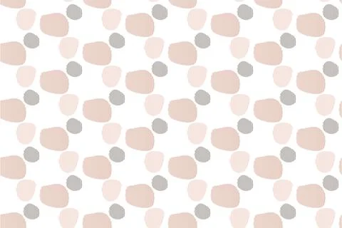 Abstract boho seamless pattern background illustration Stock Illustration