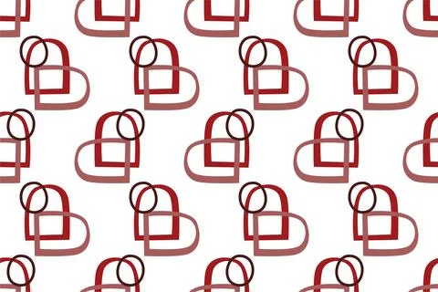Abstract boho seamless pattern background illustration Illustrazione stock