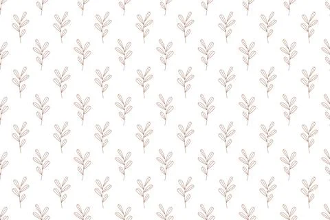 Abstract boho seamless pattern background illustration Stock Illustration