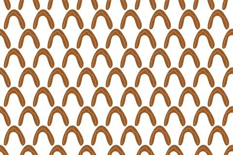 Abstract boho seamless pattern background illustration Illustrazione stock