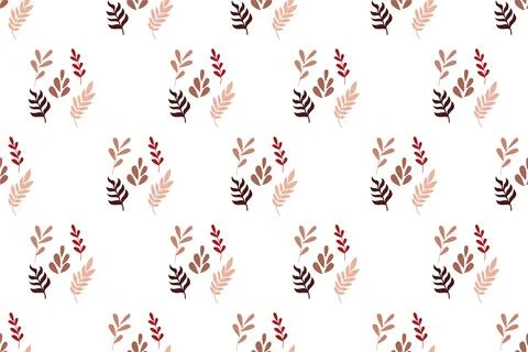 Abstract boho seamless pattern background illustration Stock Illustration