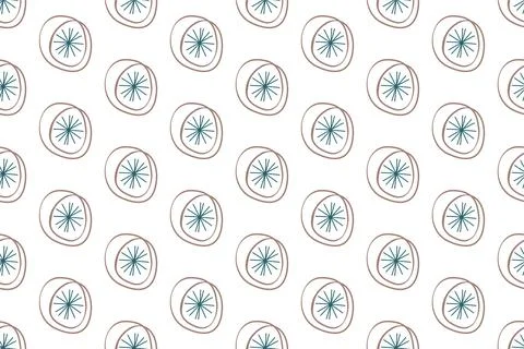 Abstract boho seamless pattern background illustration Illustrazione stock