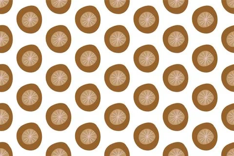 Abstract boho seamless pattern background illustration Illustrazione stock