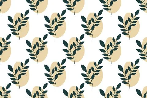 Abstract boho seamless pattern background illustration Illustrazione stock