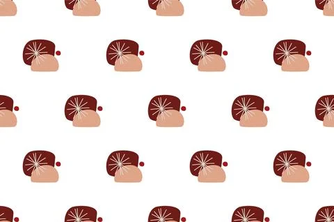 Abstract boho seamless pattern background illustration Illustrazione stock