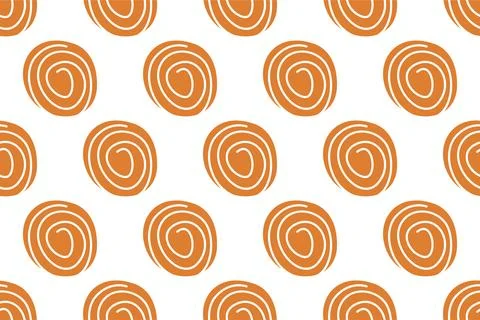 Abstract boho seamless pattern background illustration Illustrazione stock