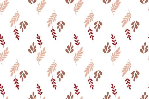 Abstract boho seamless pattern background illustration Illustrazione stock