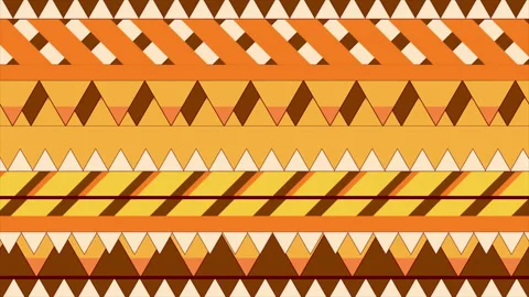 Abstract boho style motion background Stock Footage 90551582