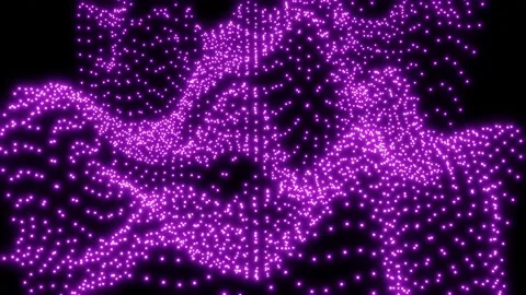 Abstract bokeh background animation Stock Footage 148377168