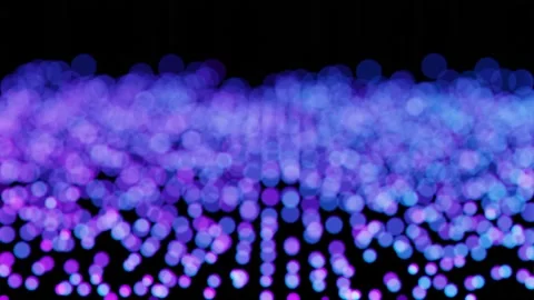 Abstract bokeh background animation Stock Footage 148936548