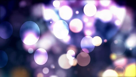Abstract Bokeh Background blue and white bubbles Stock Footage 71199655