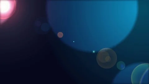 Abstract Bokeh Background blue flare Stock Footage 71179764