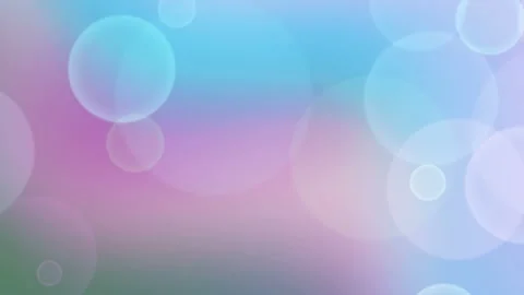 Abstract bokeh background, dreamy bubbles, soft colors, artistic design Stock Footage 331361059