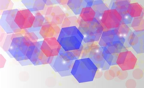 Abstract bokeh background. Festive defocused lights.Vector illustration Stock Illustration
