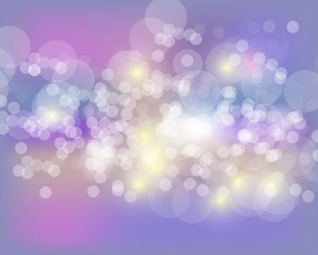 Abstract bokeh background. Festive defocused lights.Vector illustration Stock-Illustration