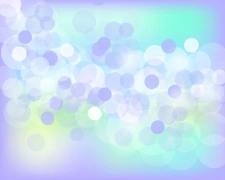 Abstract bokeh background. Festive defocused lights.Vector illustration Stock Illustration