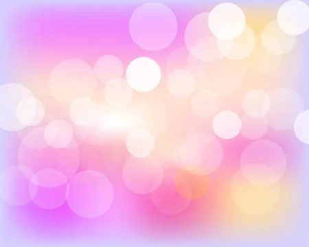 Abstract bokeh background. Festive defocused lights.Vector illustration Stock Illustration