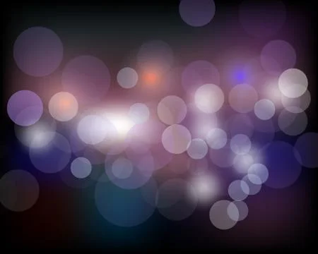 Abstract bokeh background. Festive defocused lights.Vector illustration Illustrazione stock