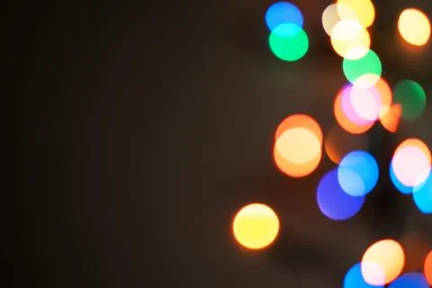 Abstract bokeh background for holidays. Stock Photos