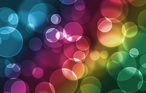 Abstract bokeh background Stockillustratie
