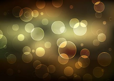 Abstract bokeh background Stock Illustration