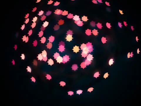 Abstract bokeh background Illustration