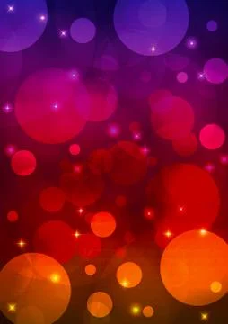 Abstract bokeh background Stock Illustration