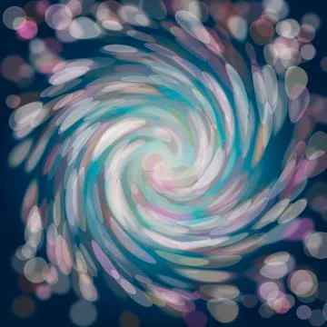 Abstract bokeh background Stock Illustration