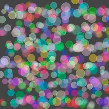 Abstract bokeh background Stock Illustration