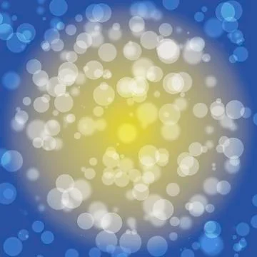 Abstract bokeh background Stock Illustration