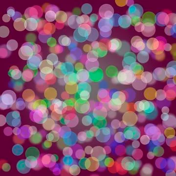 Abstract bokeh background Stock Illustration