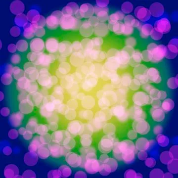 Abstract bokeh background Stock Illustration