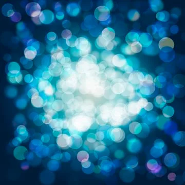 Abstract bokeh background Stock Illustration