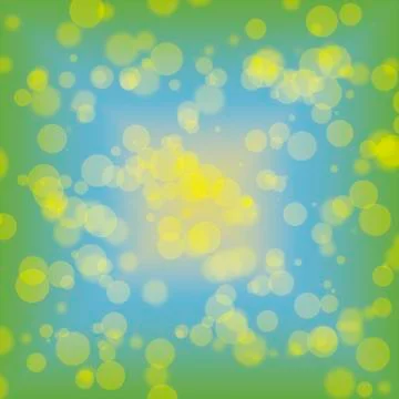 Abstract bokeh background Stock Illustration
