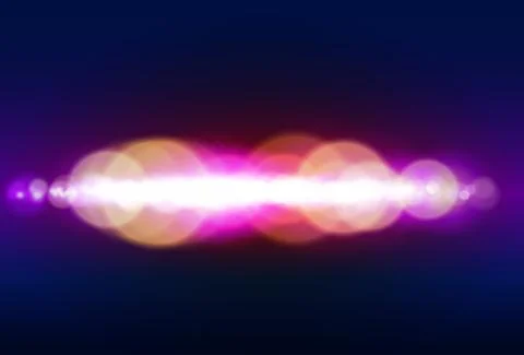 Abstract bokeh background.. Light effect. Vector illustration Stock Illustration