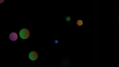 Abstract Bokeh Background Loop colorful light Stock-Footage 128656480