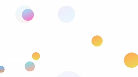 Abstract Bokeh Background Loop colorful Stock Footage 128656491