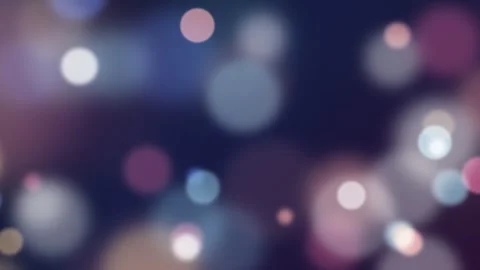 Abstract Bokeh Background Loop, Soft Colorful Lights Stock Footage 331821171