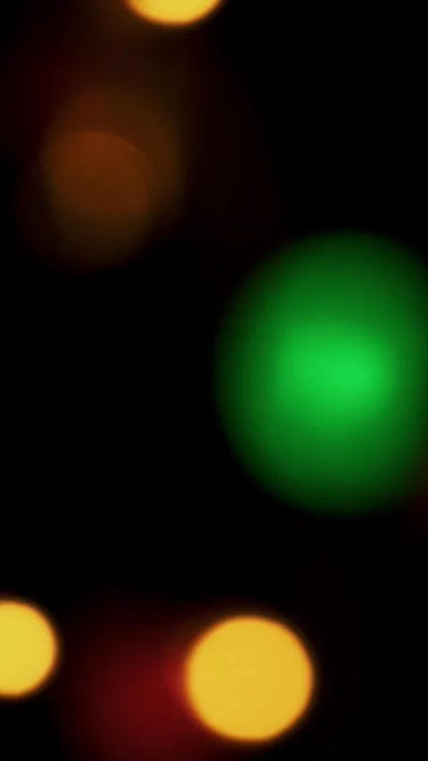 Abstract bokeh background in motion. shining, blurred golden particles, lights. Stock-Footage 323084615
