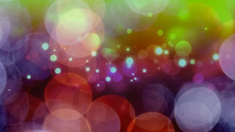 Abstract Bokeh Background (Multi Colored) Stock-Footage 89882182