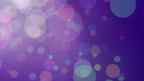 Abstract Bokeh Background multicolor on purple Vidéo 94423261