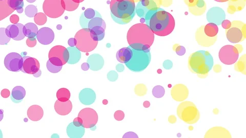 Abstract Bokeh Background multicolor on white 스톡 동영상 94471110